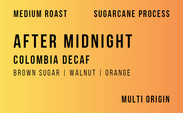 Coffee:Imperial Moto:IM 12oz Colombia Sugar Cane Decaf