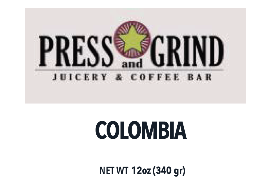 12oz Press and Grind Colombia