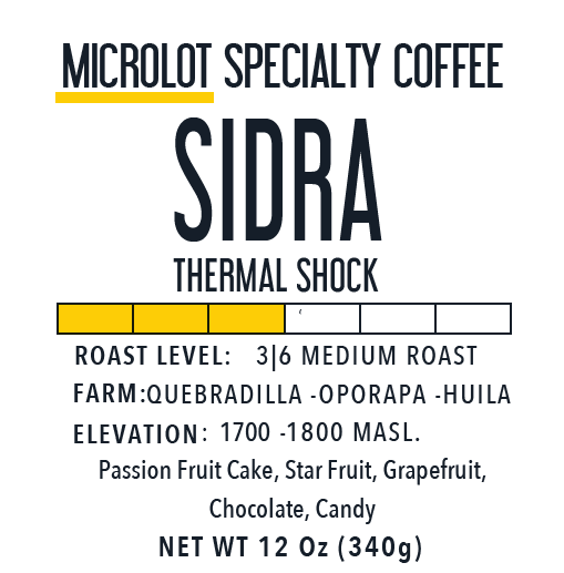 360F Brand: 12oz Bag:Sidra Thermal Shock