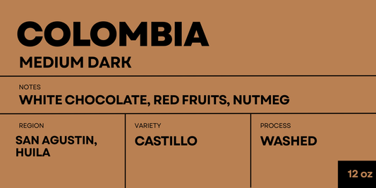 360F Brand: 12oz Huila Med-Dark