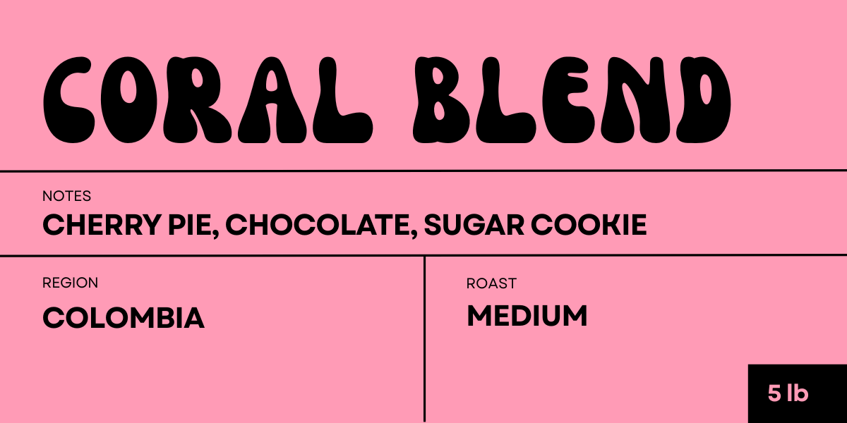 360F Brand: 5lb Bag: Coral Blend