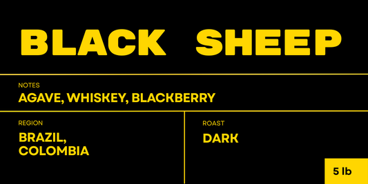 360F Brand: 5lb Bag: Black Sheep Dark Roast