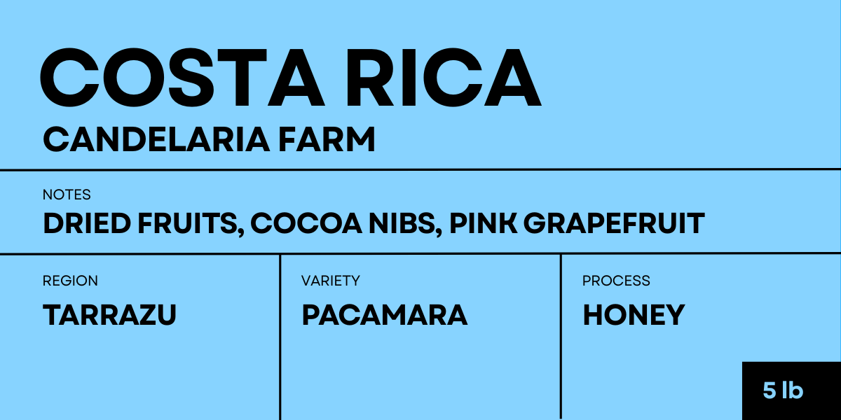 360F Brand: 5lb Bag: Costa Rica
