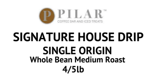Pilar:5lb Single Origin Signature House Drip