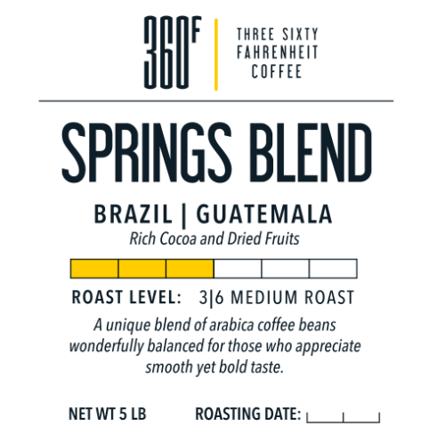 360F Brand: 5lb Bag: Springs Blend